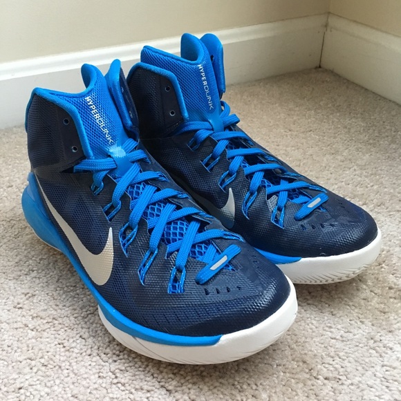 nike hyperdunk navy blue